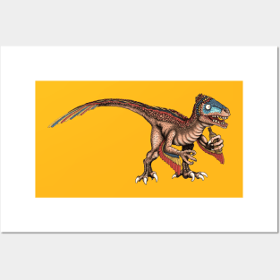 Utahraptor Posters and Art